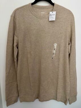 Sonoma Goods For Life Men's Performance Crew Waffle Knit Thermal NWT Size M